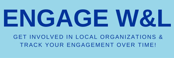 ENGAGE W&L Get involved in local organizations & track your engagement over time